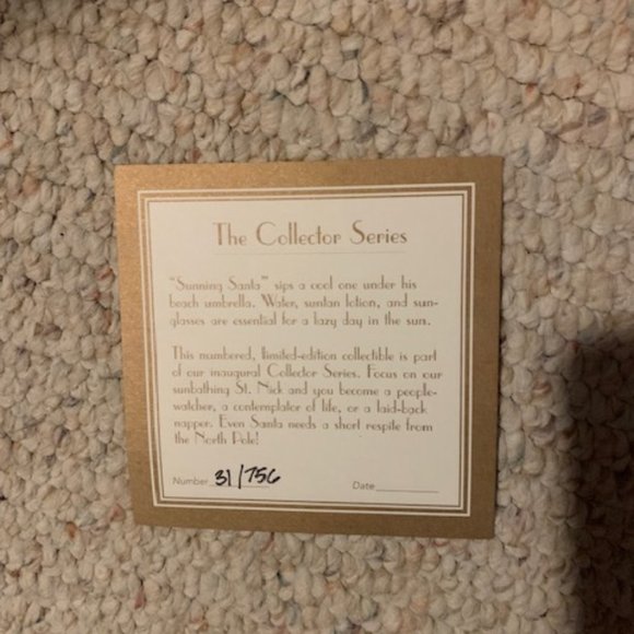 Kurt Adler Santa Claus Relaxing Polonaise Ornaments to Remember Limited edition - Picture 6 of 7